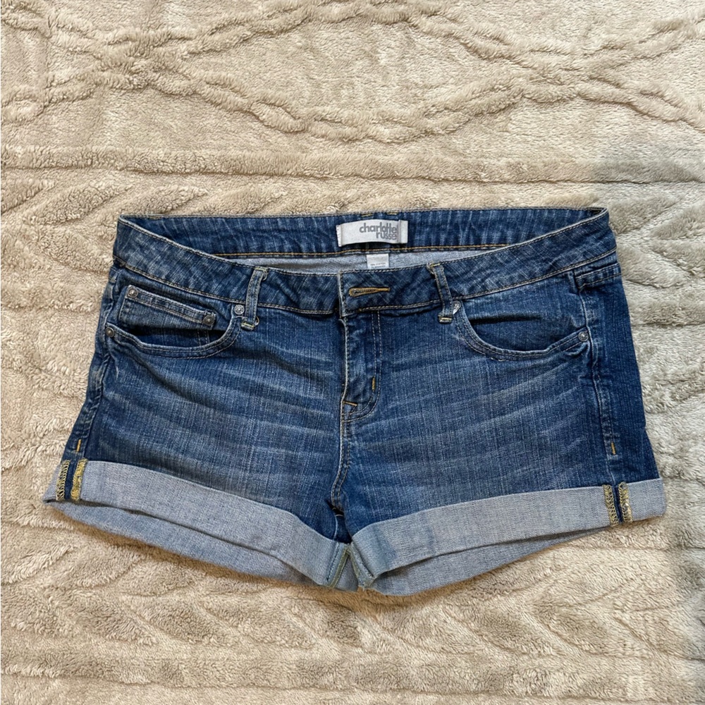 Charlotte Russe Blue Jean Shorts